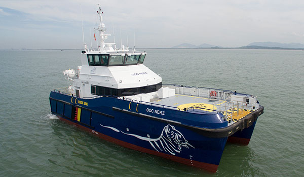First Crew Transfer vessel in the fleet